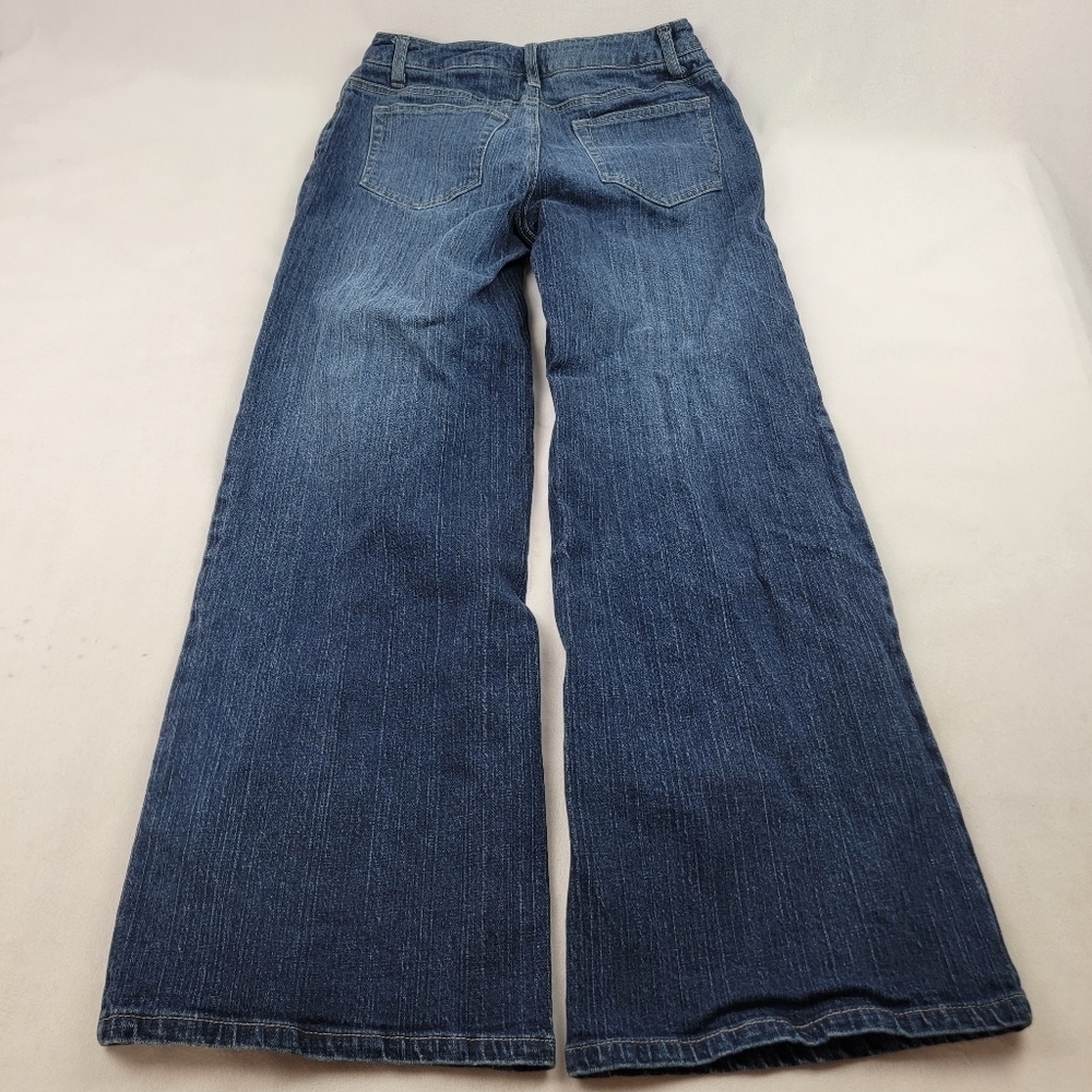 Shape Fx Shapewear Underwear Wide Leg Wiskered Denim View 3